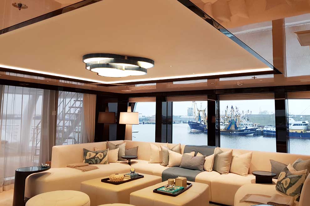 arredamento yacht di lusso